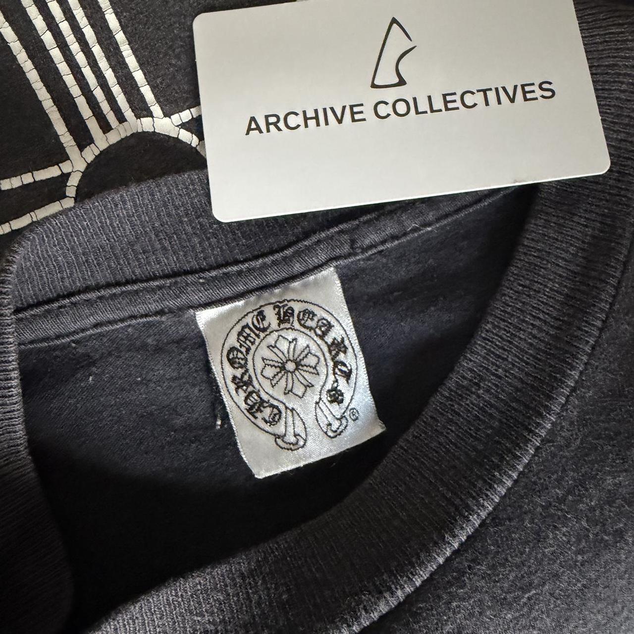 Chrome Hearts x Kyusoke Himuro Vintage Cross Logo ‘Soul Standing by’ LongSleeve Tee