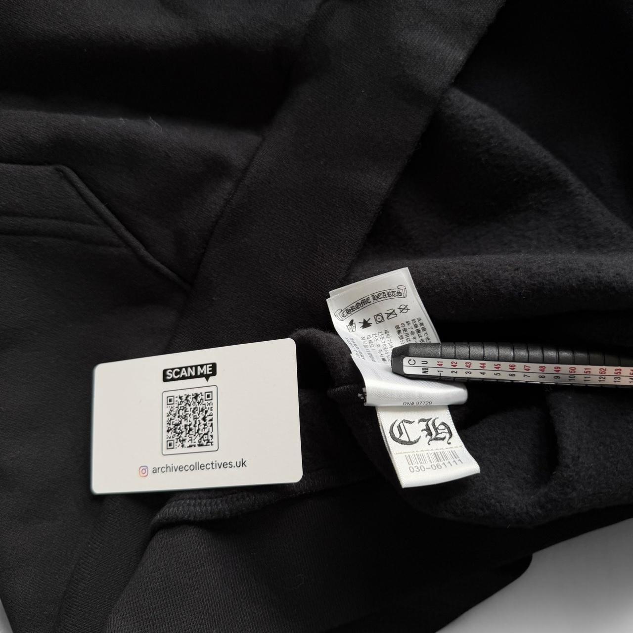 Chrome Hearts Malibu Exclusive Horseshoe Zip-Up Hoodie Black