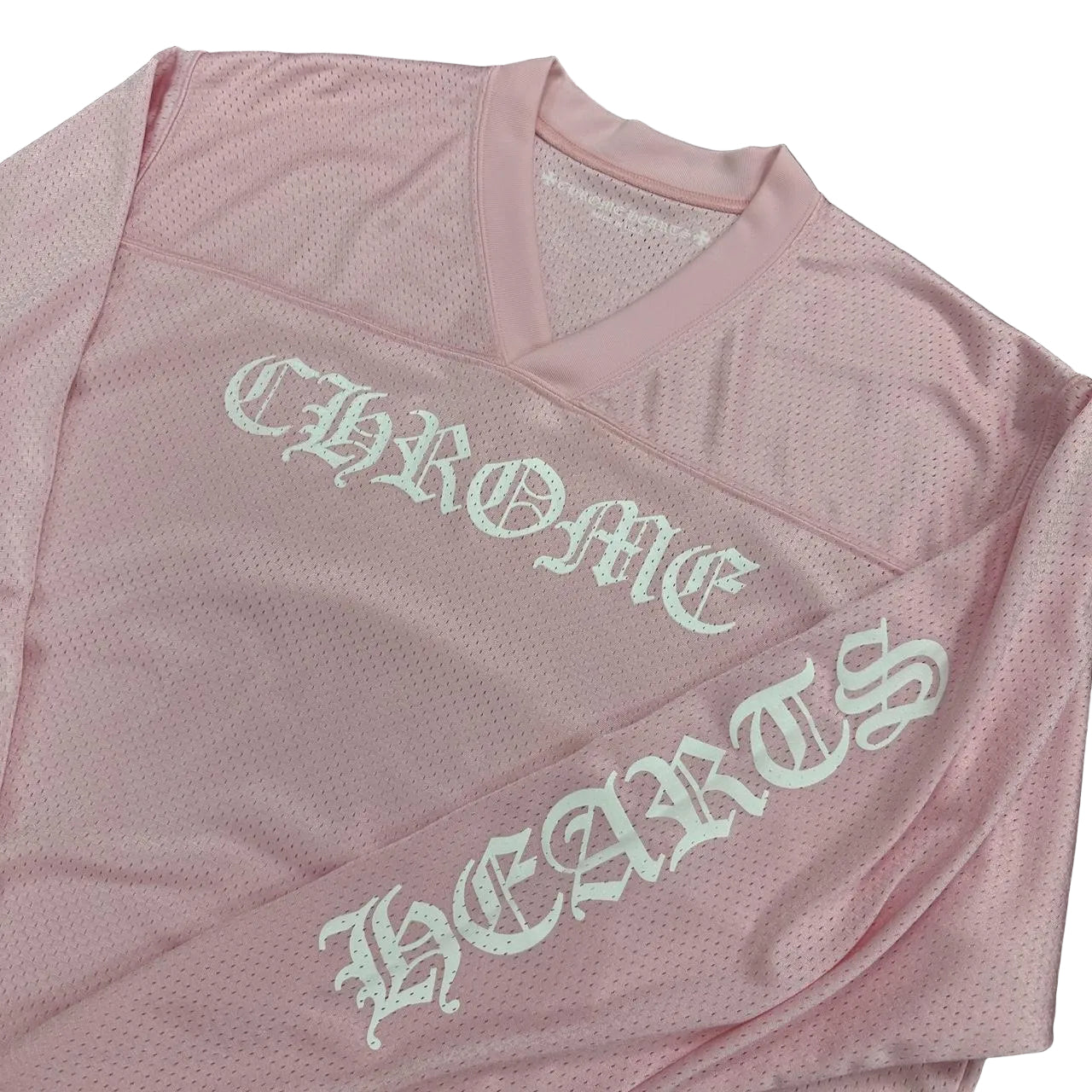 Chrome Hearts Mesh Warm Up Jersey Pink