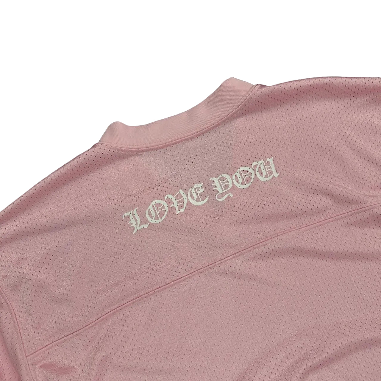 Chrome Hearts Mesh Warm Up Jersey Pink