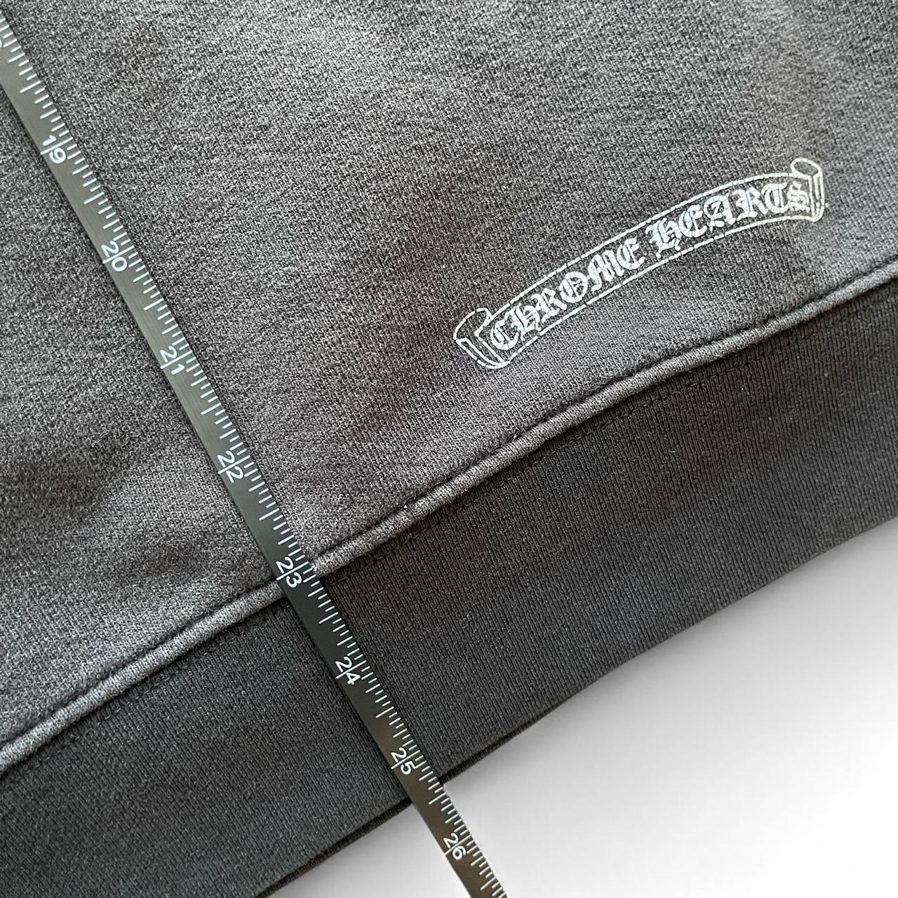 Chrome Hearts Matty Boy Sex Records Sun Faded Hoodie Black