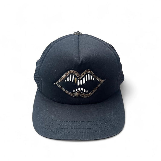 Chrome Hearts Matty Boy Leopard Chomper Trucker Hat