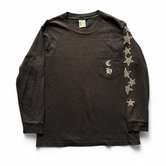 Chrome Hearts Exclusive Star Logo Long Sleeve Tee