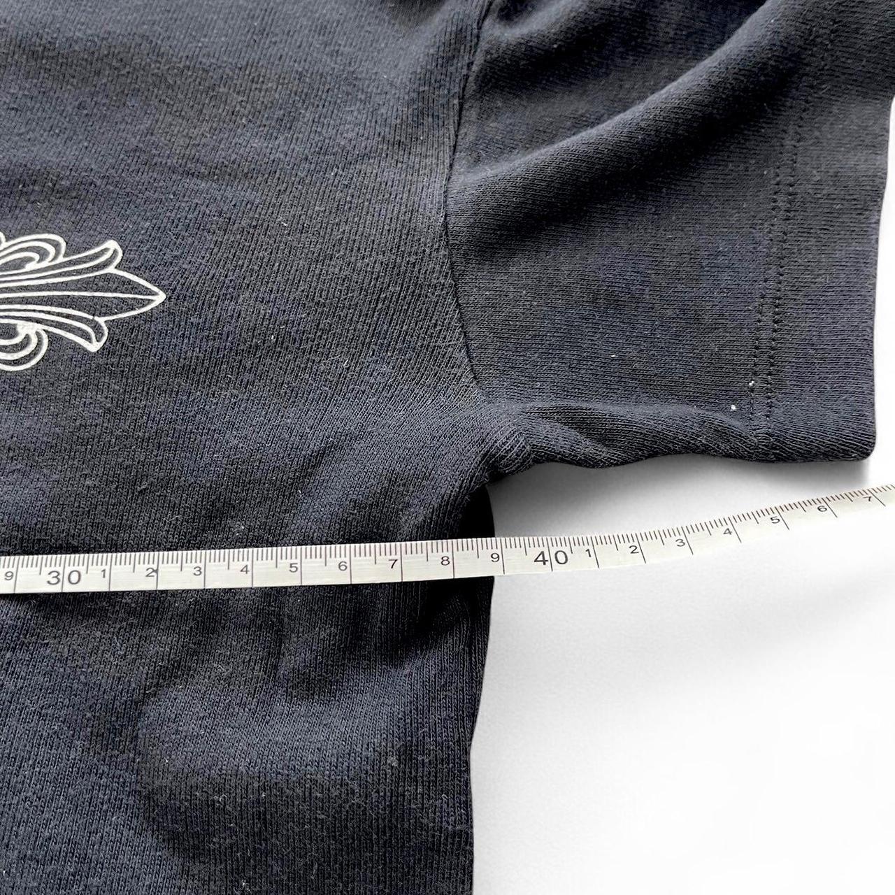 Chrome Hearts Floral Crop Vintage T-shirt