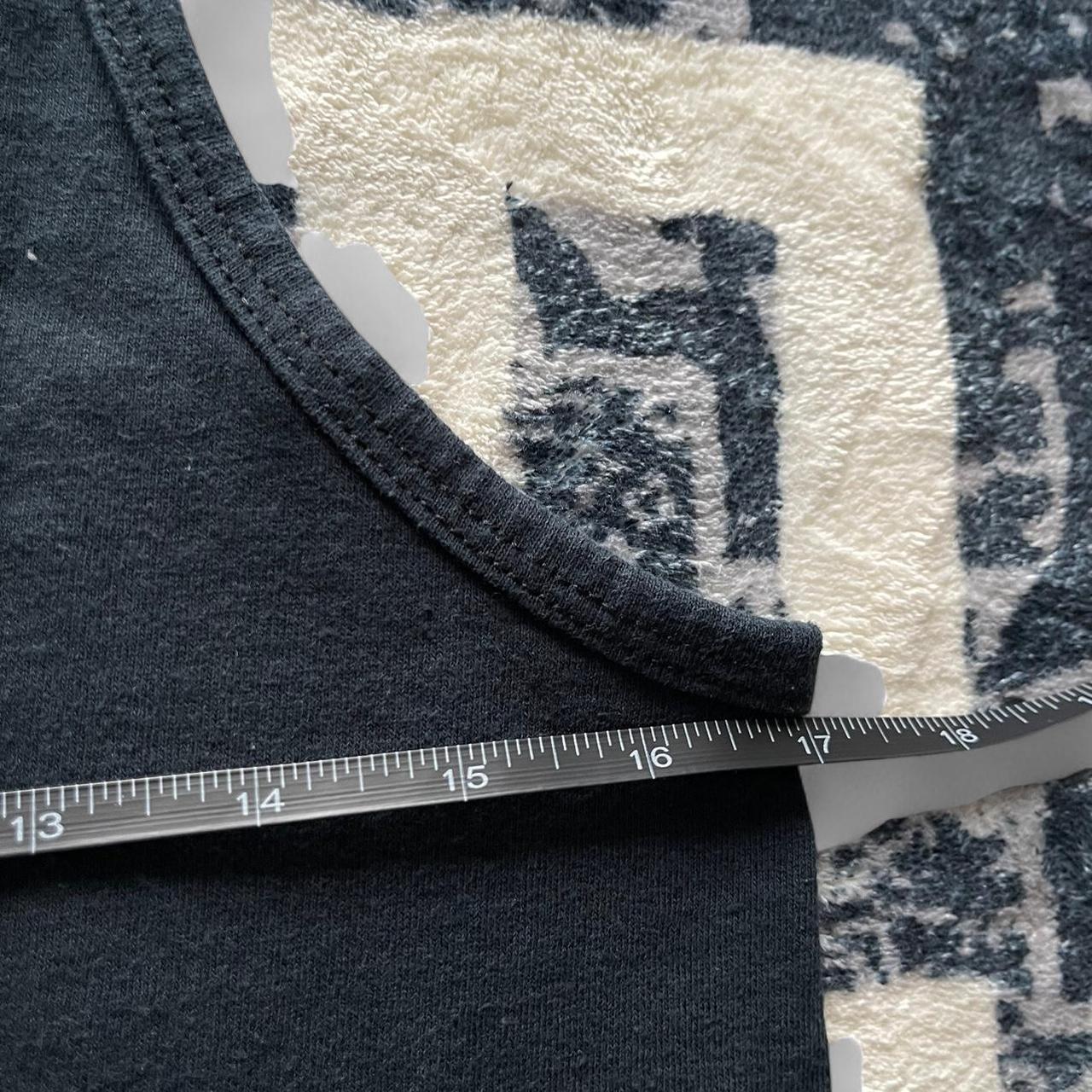 Chrome Hearts Vertical Script 90s Chrome Black Tank