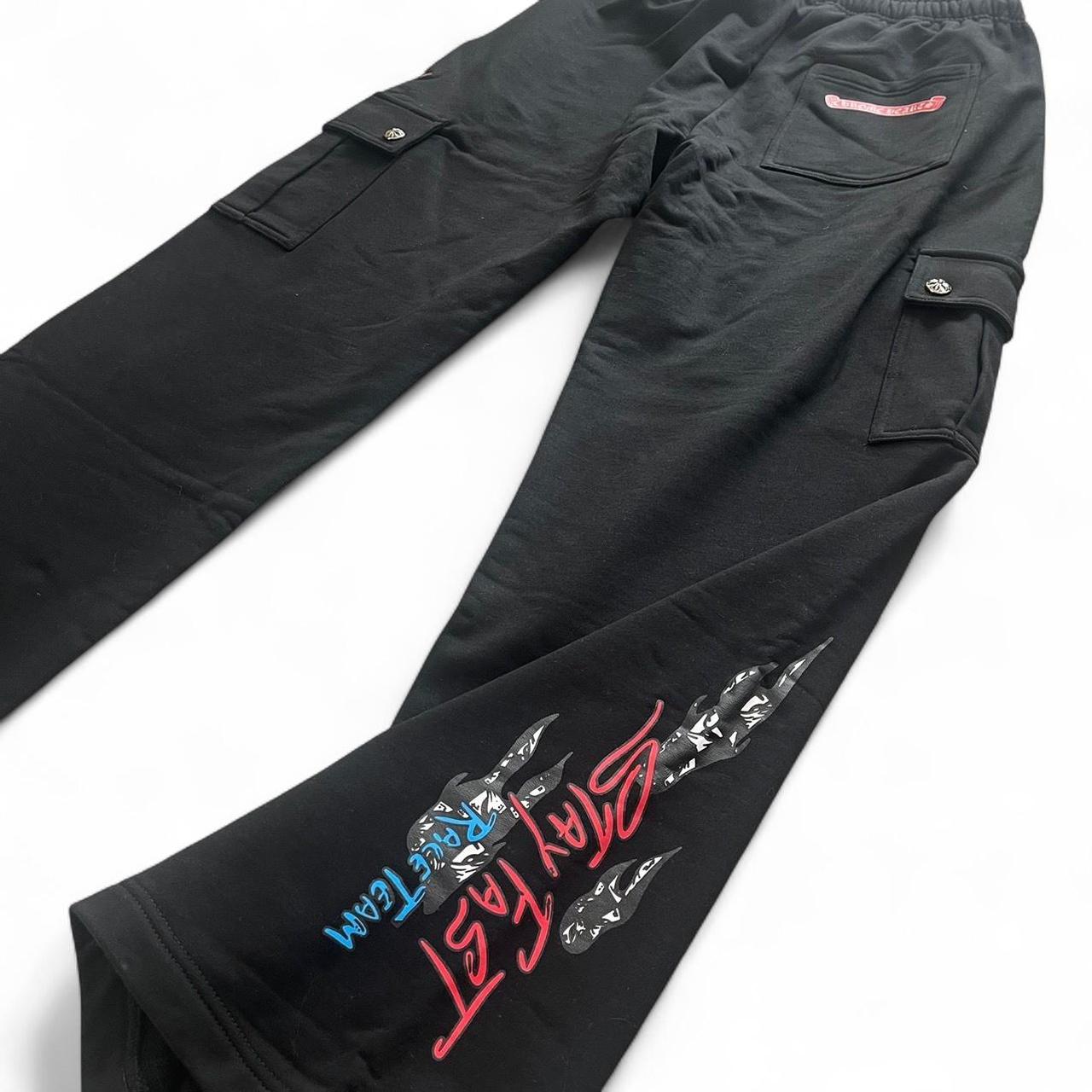 Chrome Hearts Matty Boy Stay Fast Cargo Sweatpants