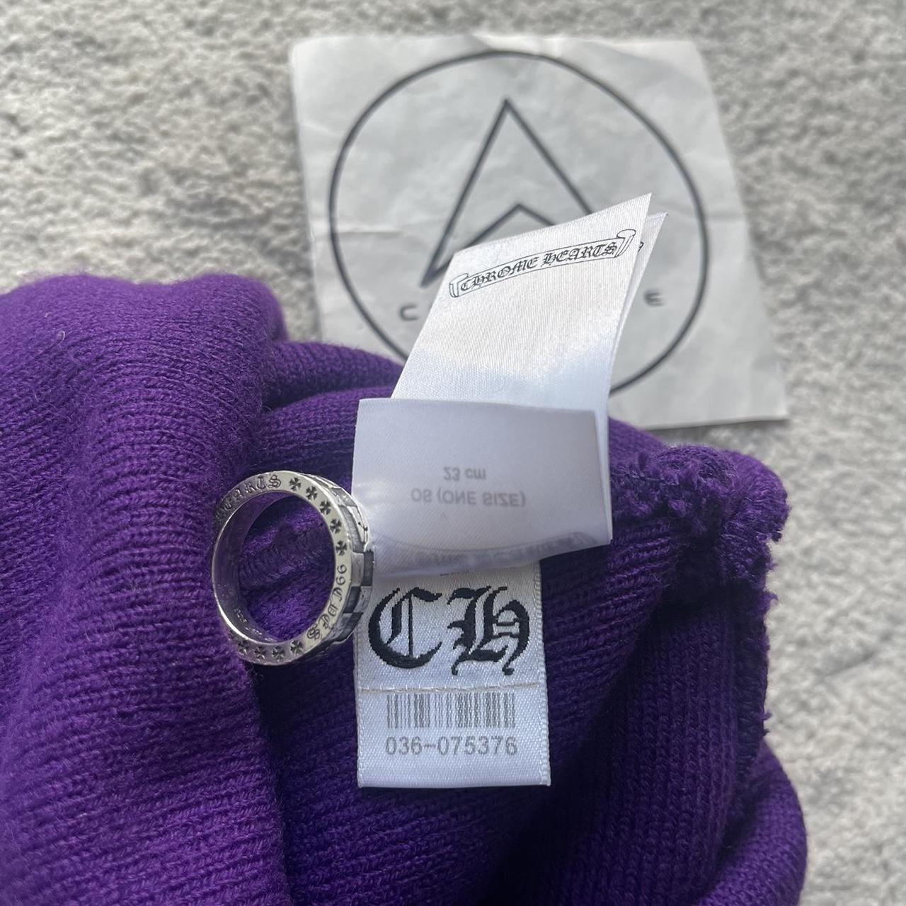 Chrome Hearts Watch Cap Purple Beanie