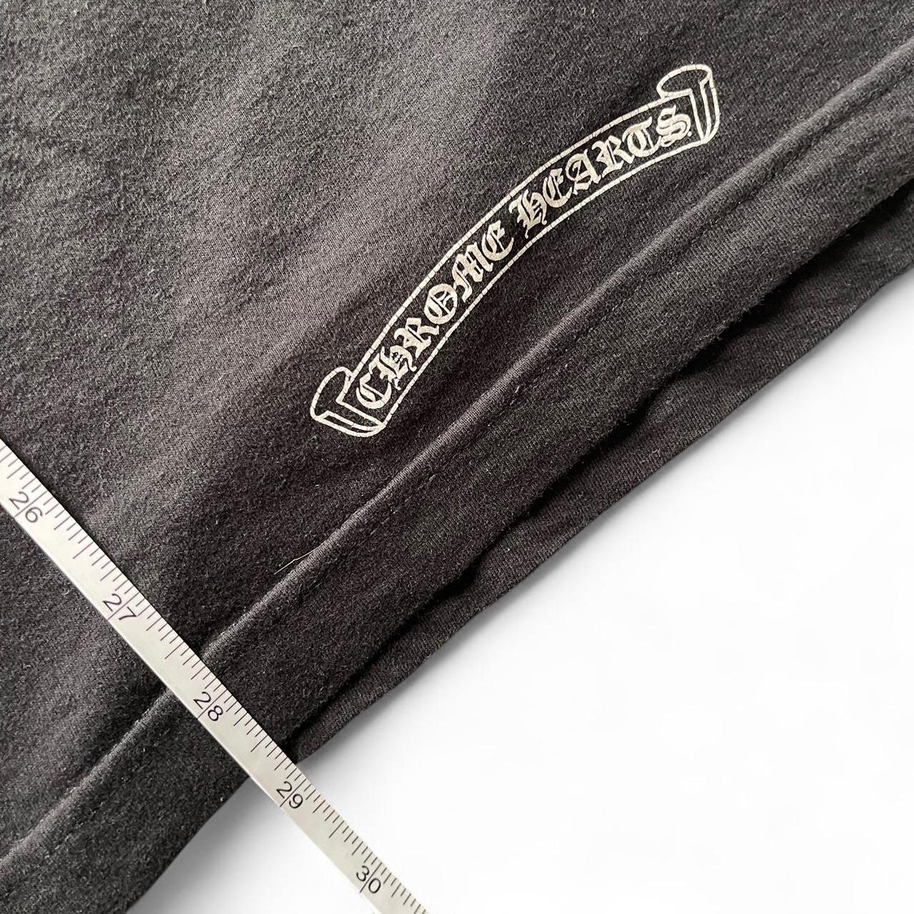 Chrome Hearts Shoulder Script Dagger Logo Tee