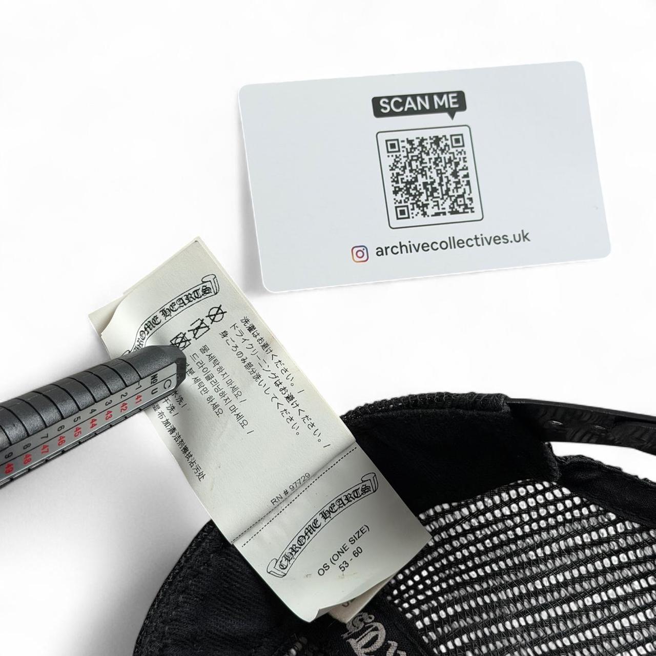 Chrome Hearts Star Patch Trucker Hat Black