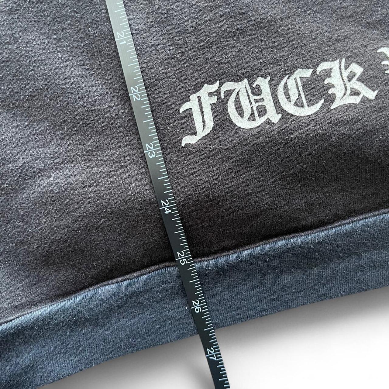 Chrome Hearts Vintage Big Dagger Zip Up Hoodie