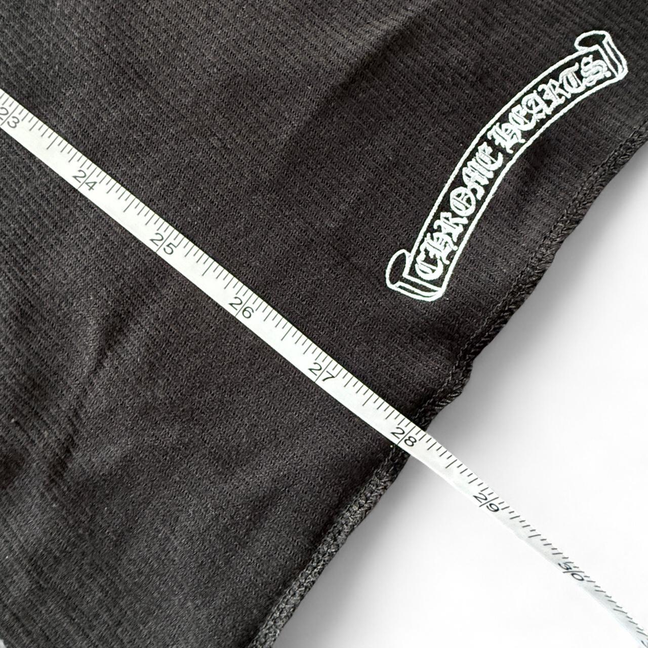 Chrome Hearts Hairy Cross Logo Tank Top Black
