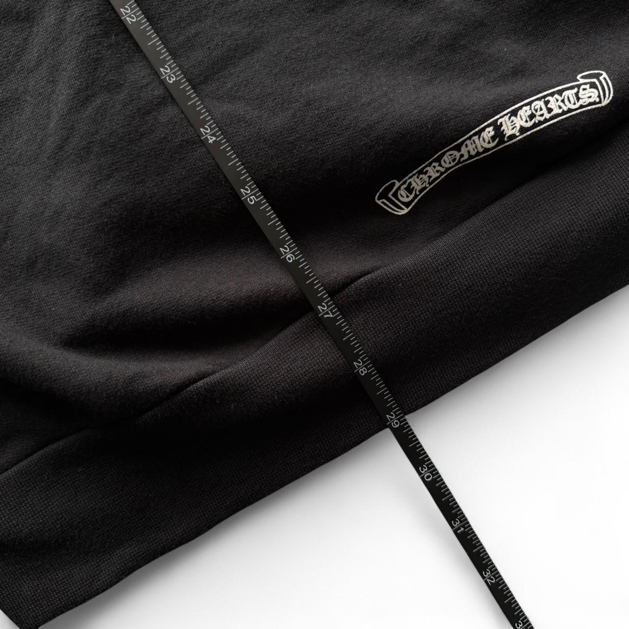 Chrome Hearts Deadly Doll Dagger Horseshoe Pink Hoodie Black