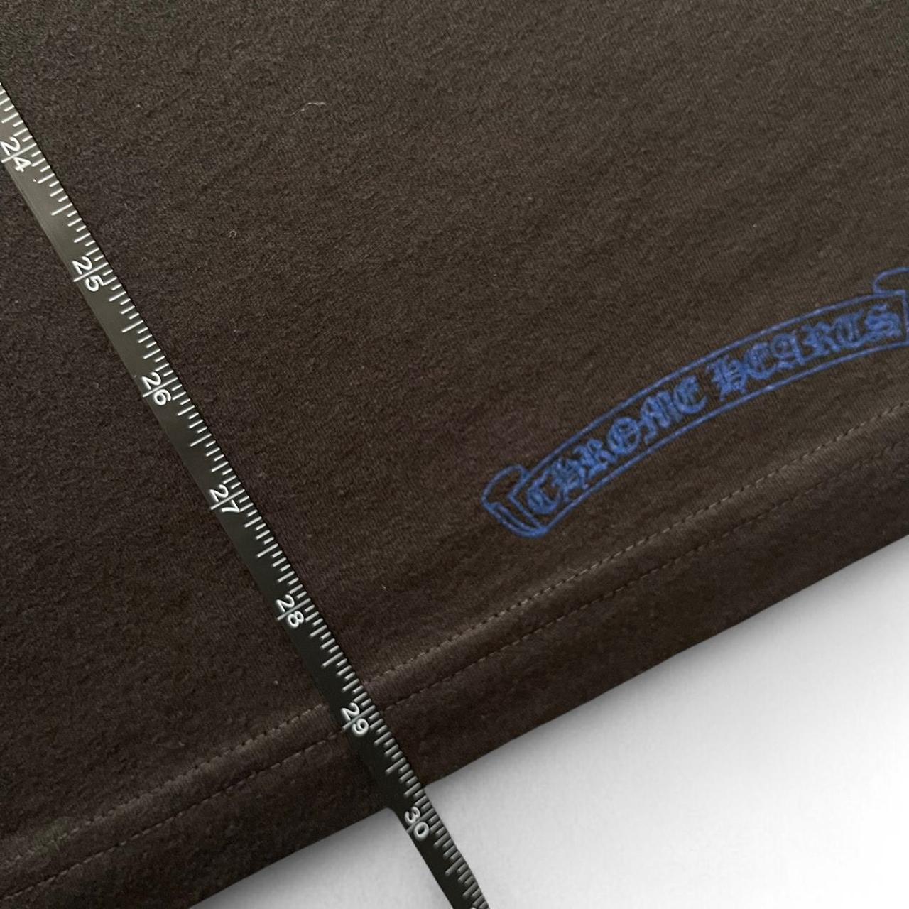 Chrome Hearts 1988 Neck Logo Black Blue T Shirt