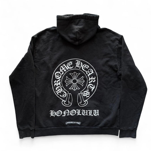 Chrome Hearts Honolulu Exclusive Horseshoe Logo Pullover Hoodie