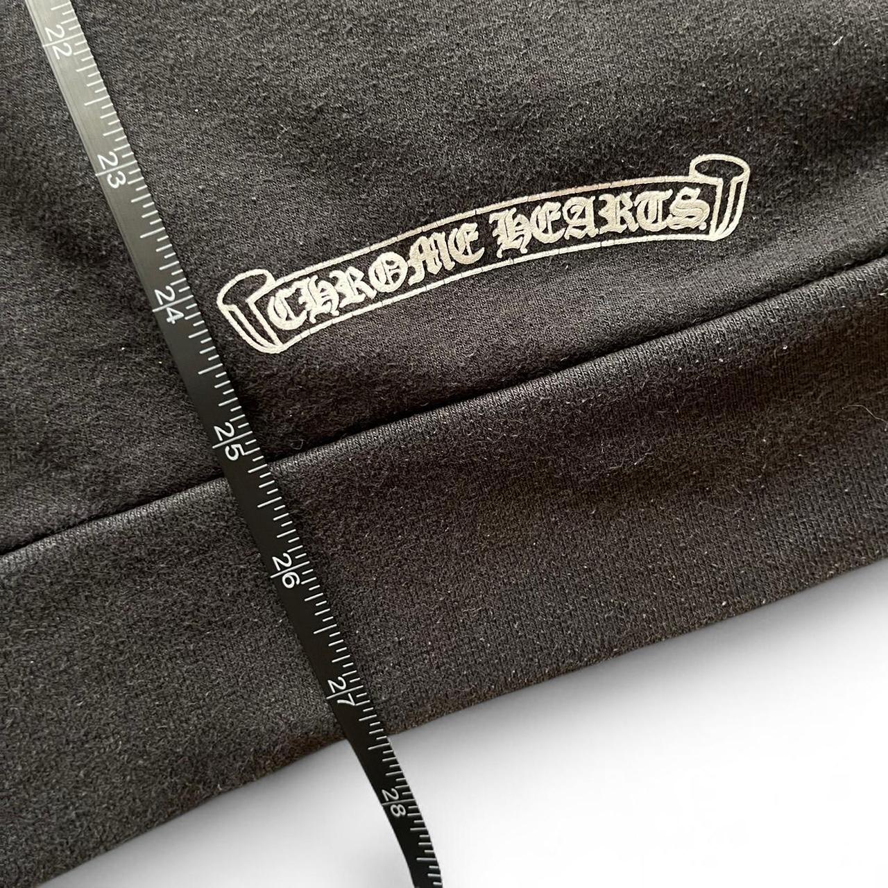 Chrome Hearts Plus Logo Hoodie Black Red