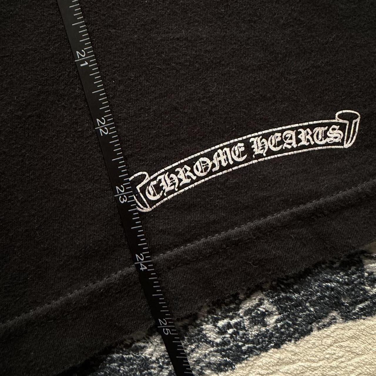 Chrome Hearts Vintage Cross Logo Horseshoe Pocket T-shirt