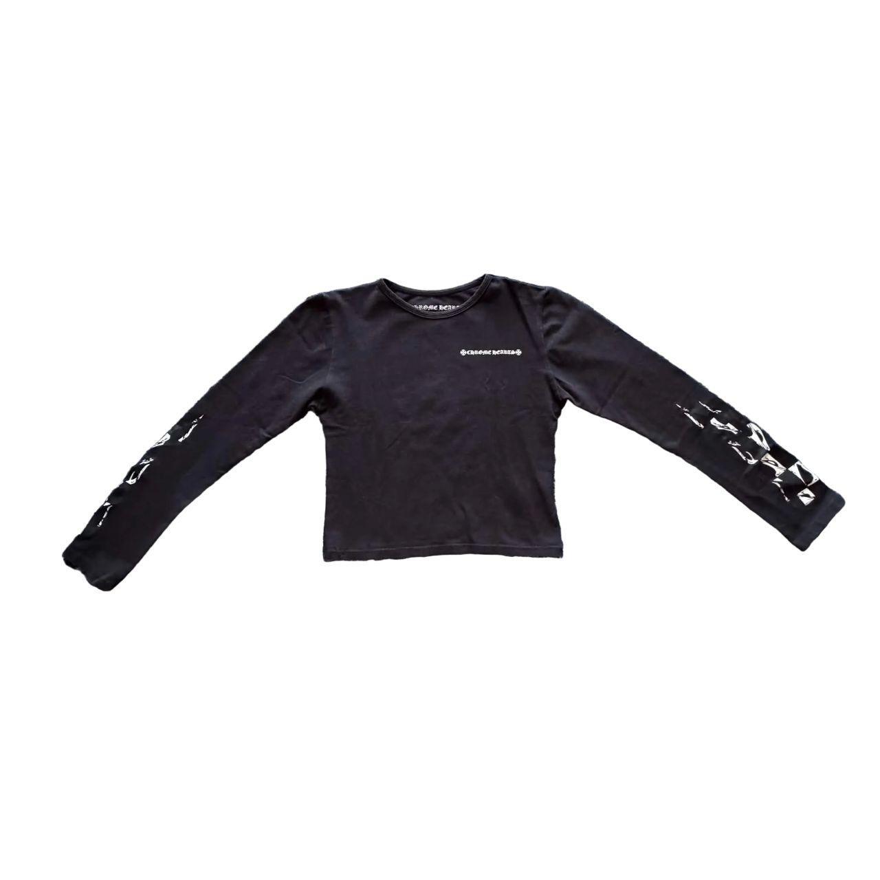 Chrome Hearts Matty Boy Flame Top Long Sleeve