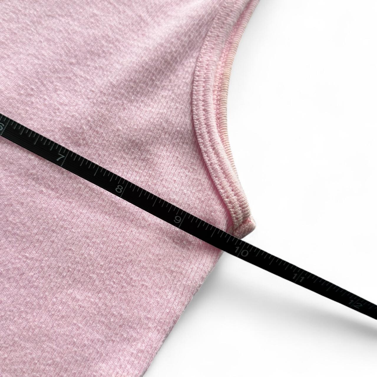 Chrome Hearts Vintage Pink Cross Tank Top