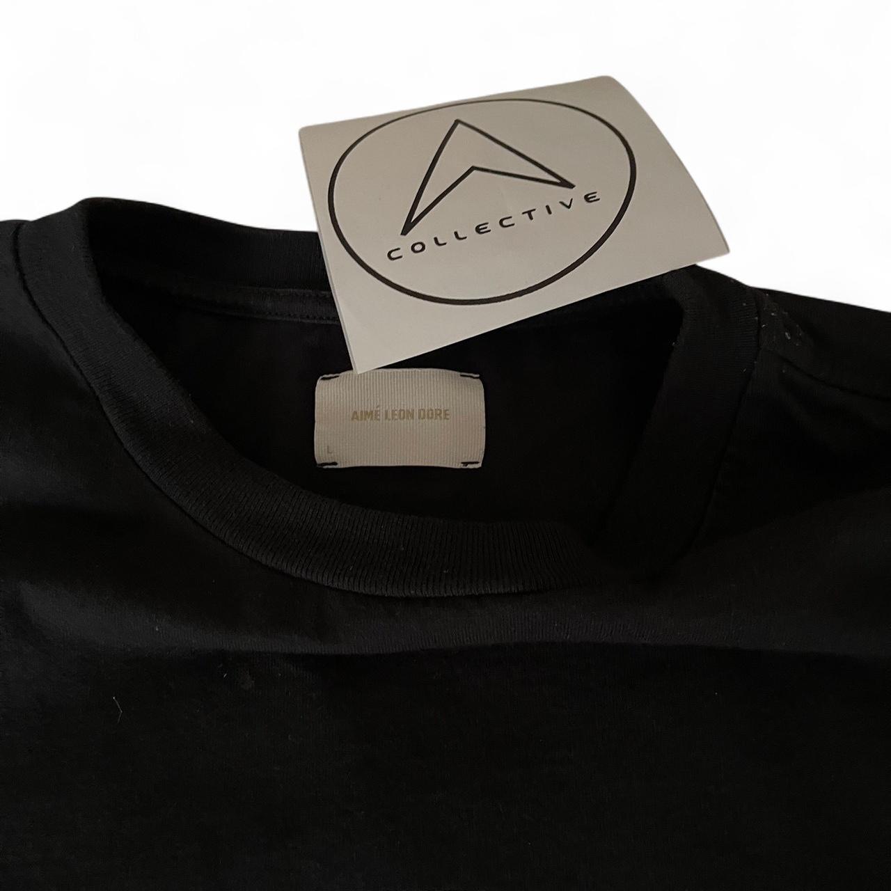 Aime Leon Dore Chrome Logo Tee ‘Jet Black’