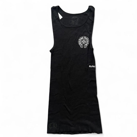Chrome Hearts Black Horseshoe Womens Tank Top Vest