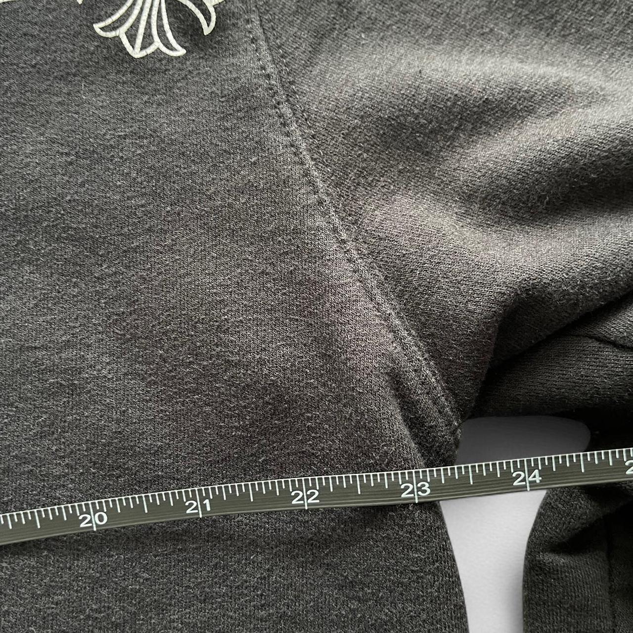 Chrome Hearts Tbar Logo Thermal Zip Up Hoodie