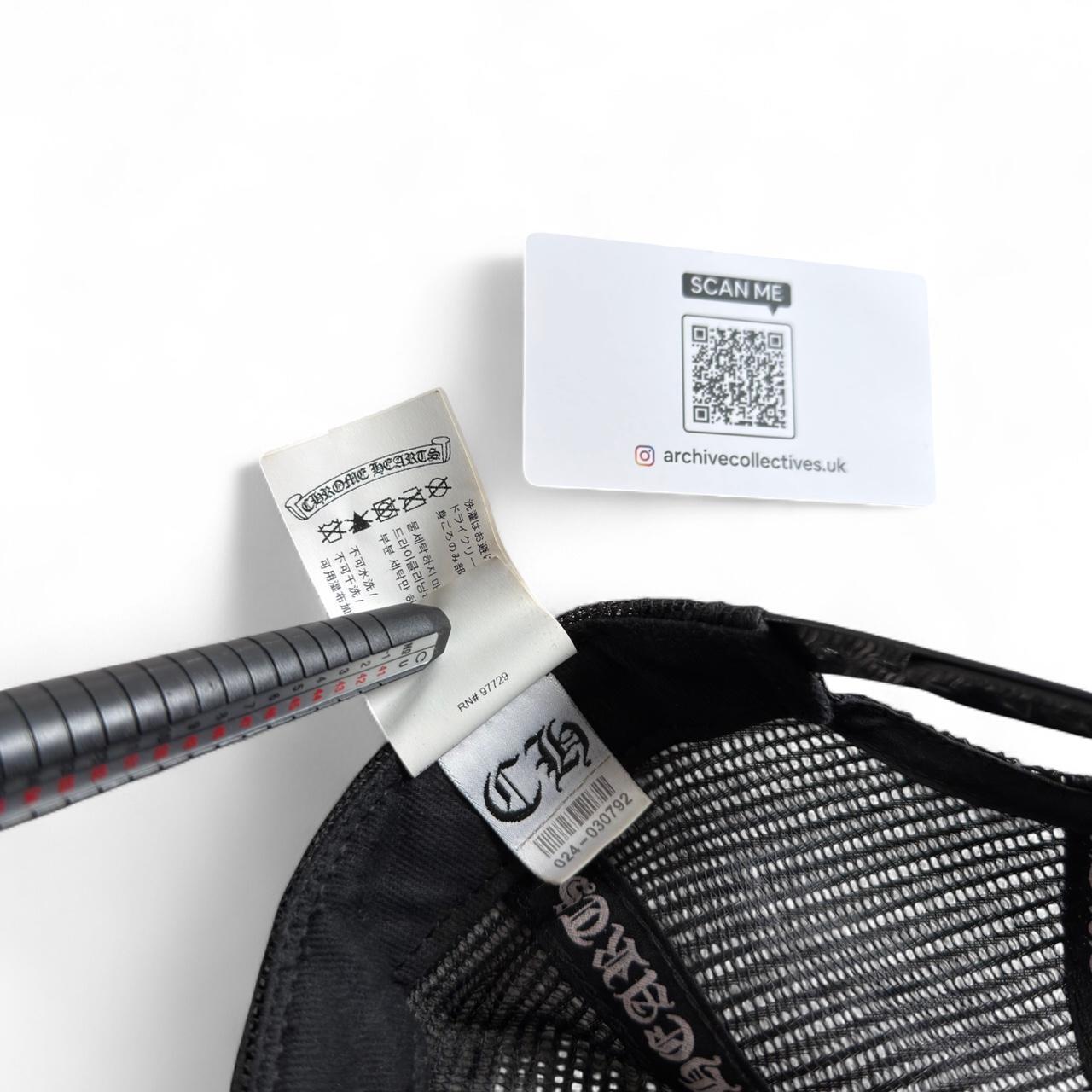 Chrome Hearts Star Patch Trucker Hat Black