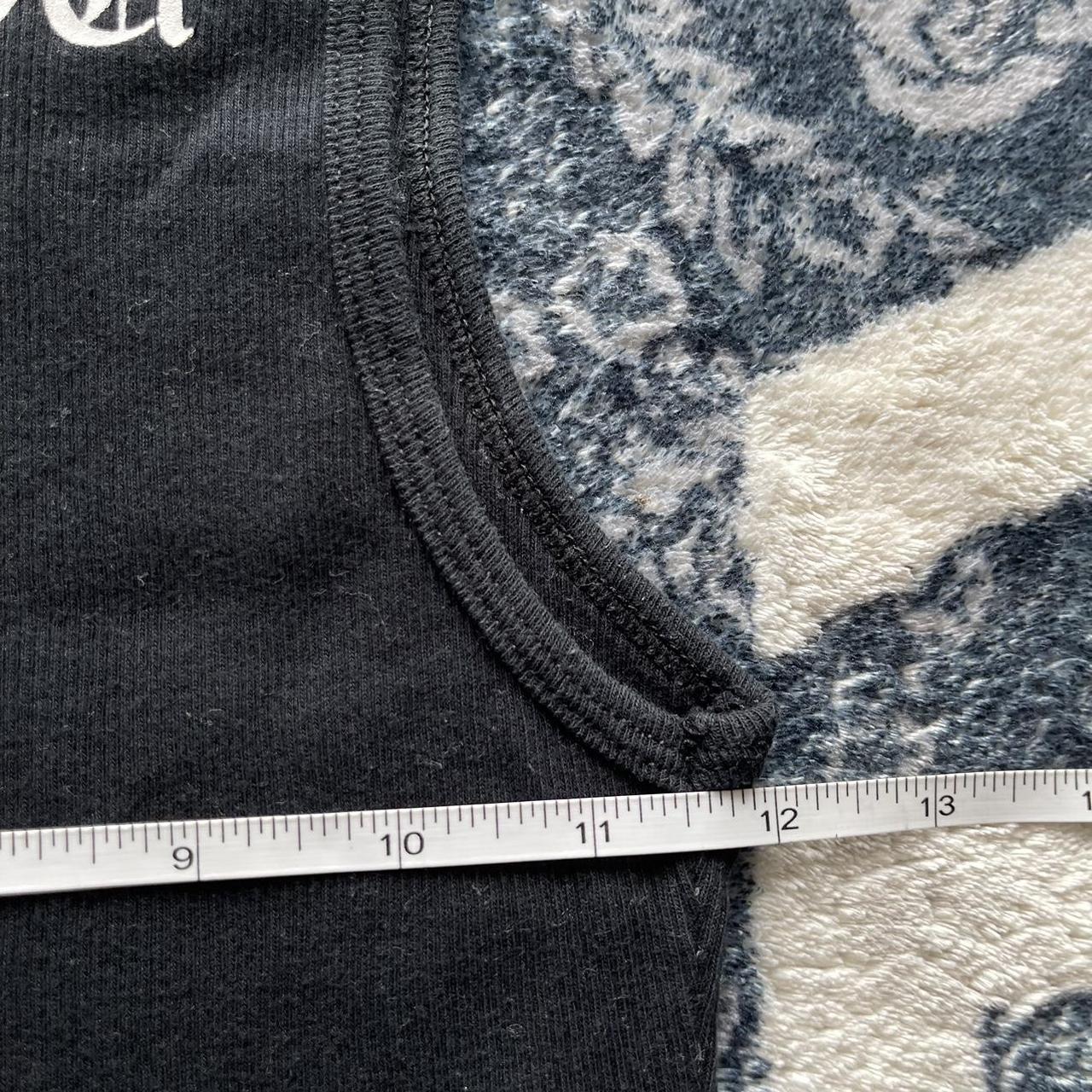 Chrome Hearts T Scroll Cross Logo Vest Black