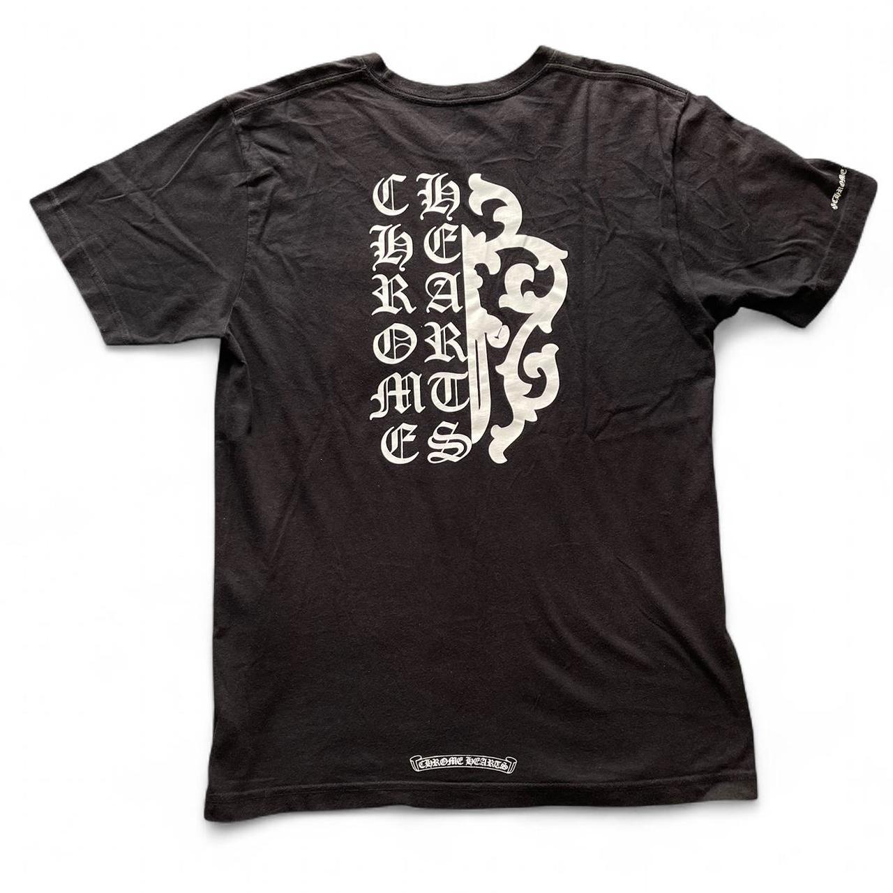 Chrome Hearts Dagger EyeChart Logo Tee