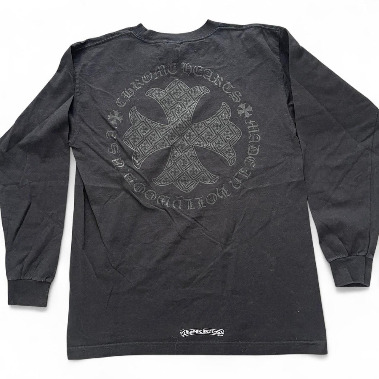 Chrome Hearts Exclusive CH Plus Logo Long Sleeve Tee