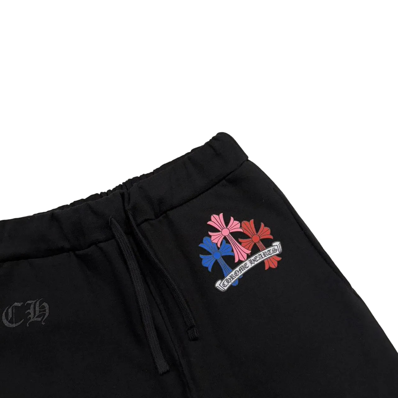 Chrome Hearts Multicolour Cemetery Scroll Logo Joggers
