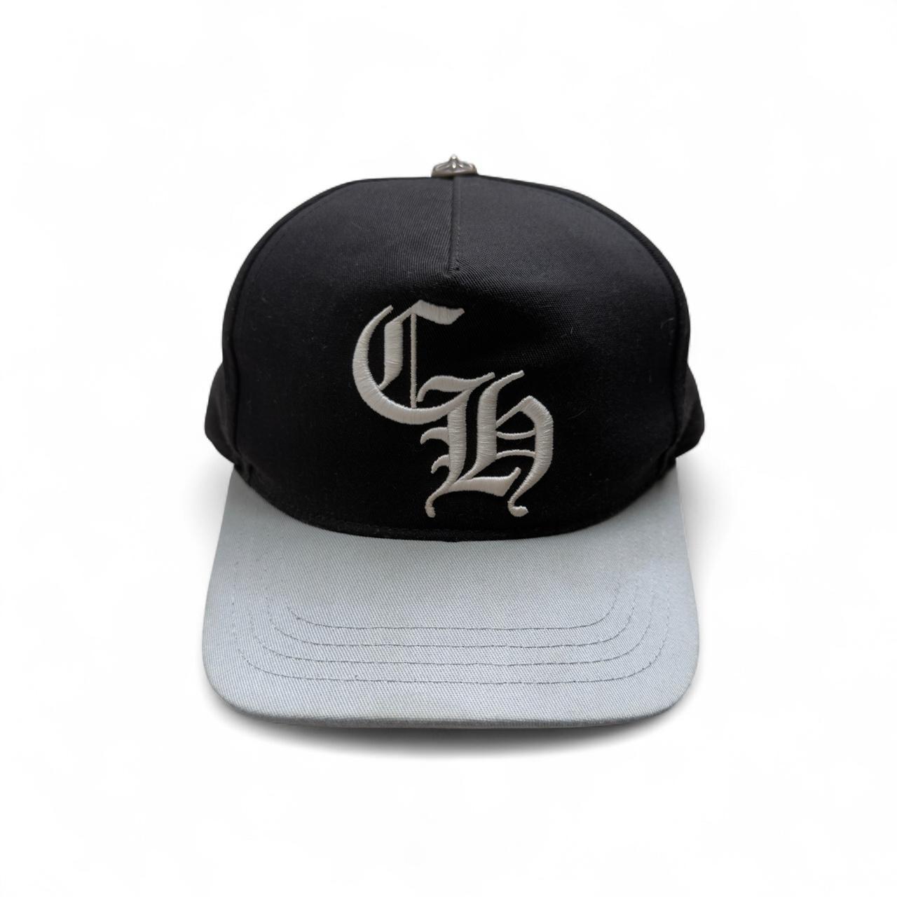 Chrome Hearts CH hat baseball grey / black
