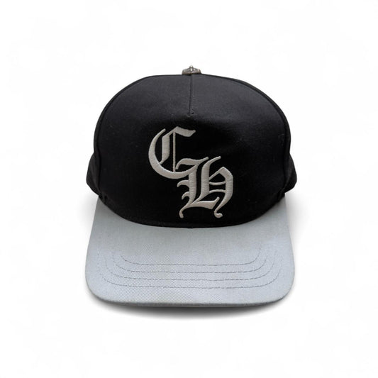 Chrome Hearts CH hat baseball grey / black