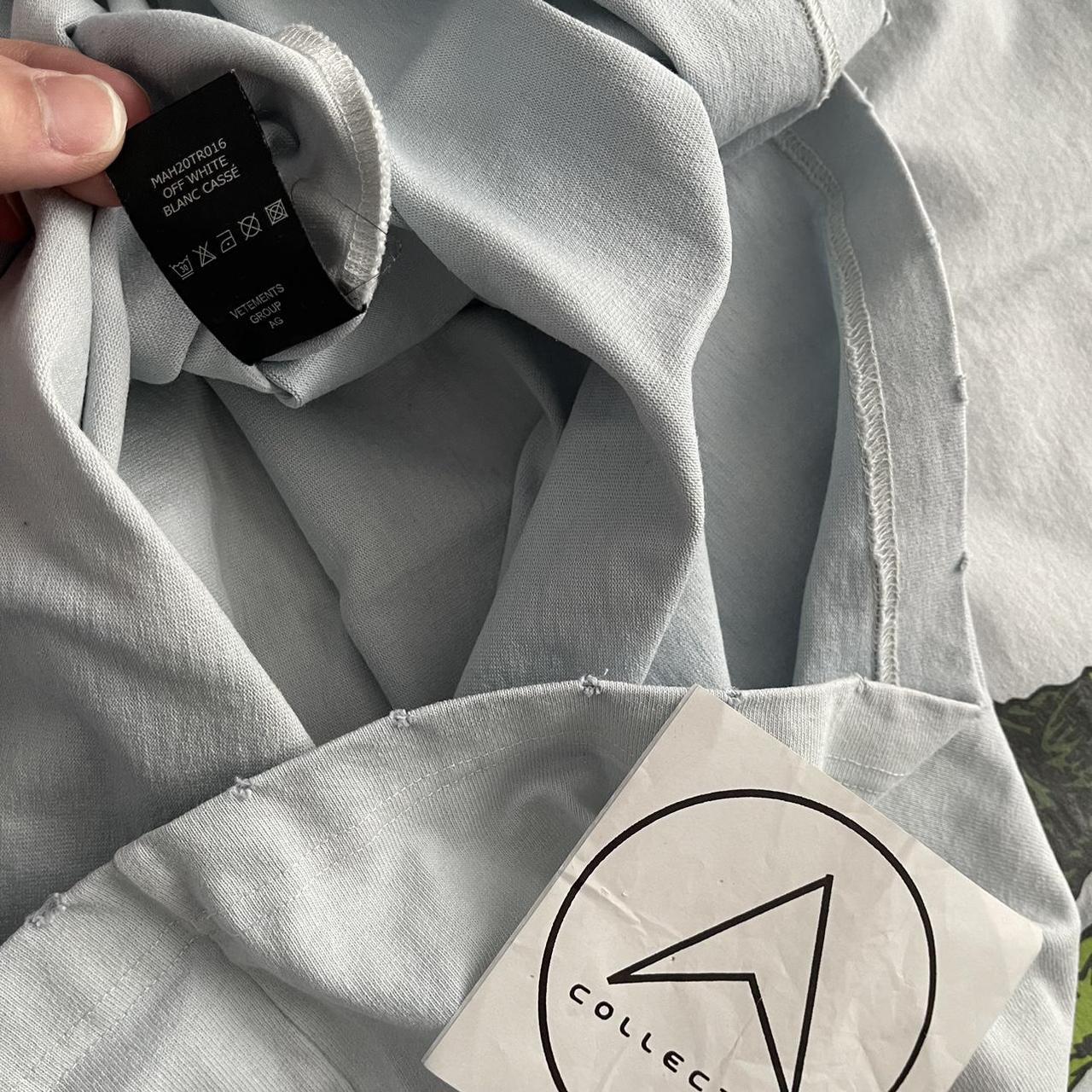 VETEMENTS AW19 SILK ROAD CAMEL LONG SLEEVE TEE
