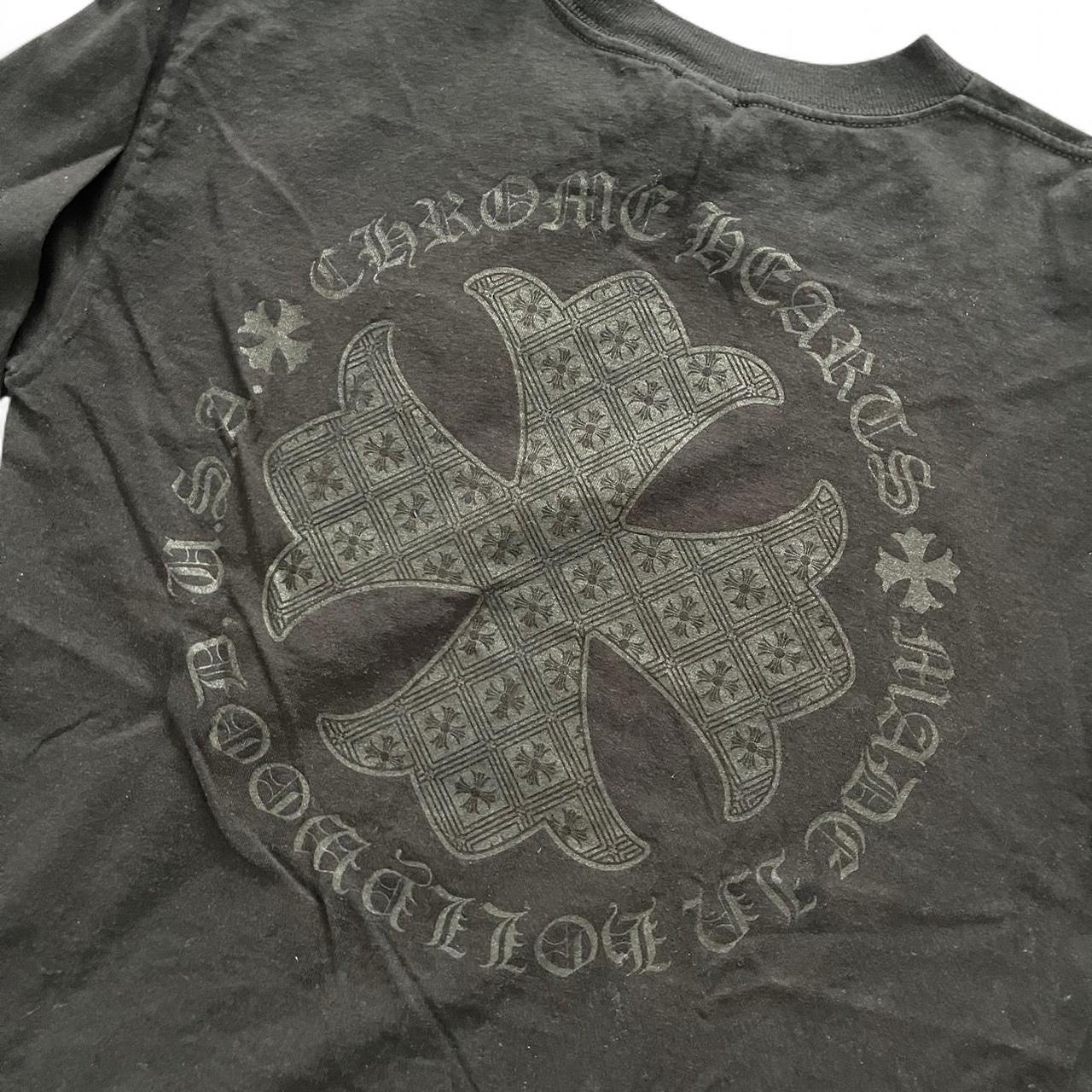 Chrome Hearts Exclusive CH Plus Logo Long Sleeve Tee