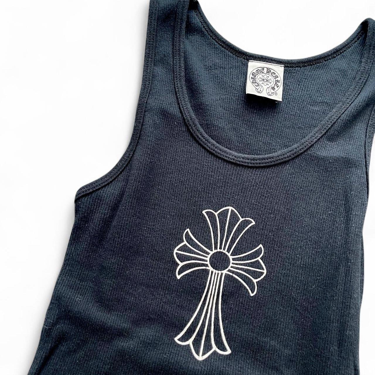 Chrome Hearts Rare Cross Logo Dagger Vintage Tank Top