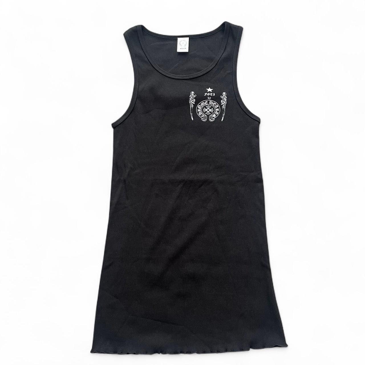 Chrome Hearts FOTI Vintage Tank Top Black