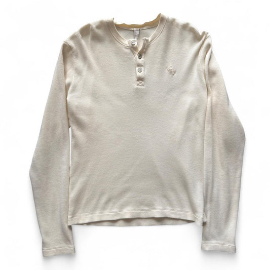 Chrome Hearts Embroidered Wool Waffle Long Sleeve Thermal