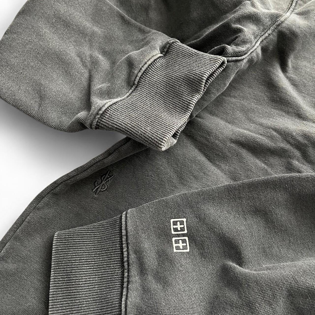 Ksubi “Excess All Areas” Charcoal washed hoodie