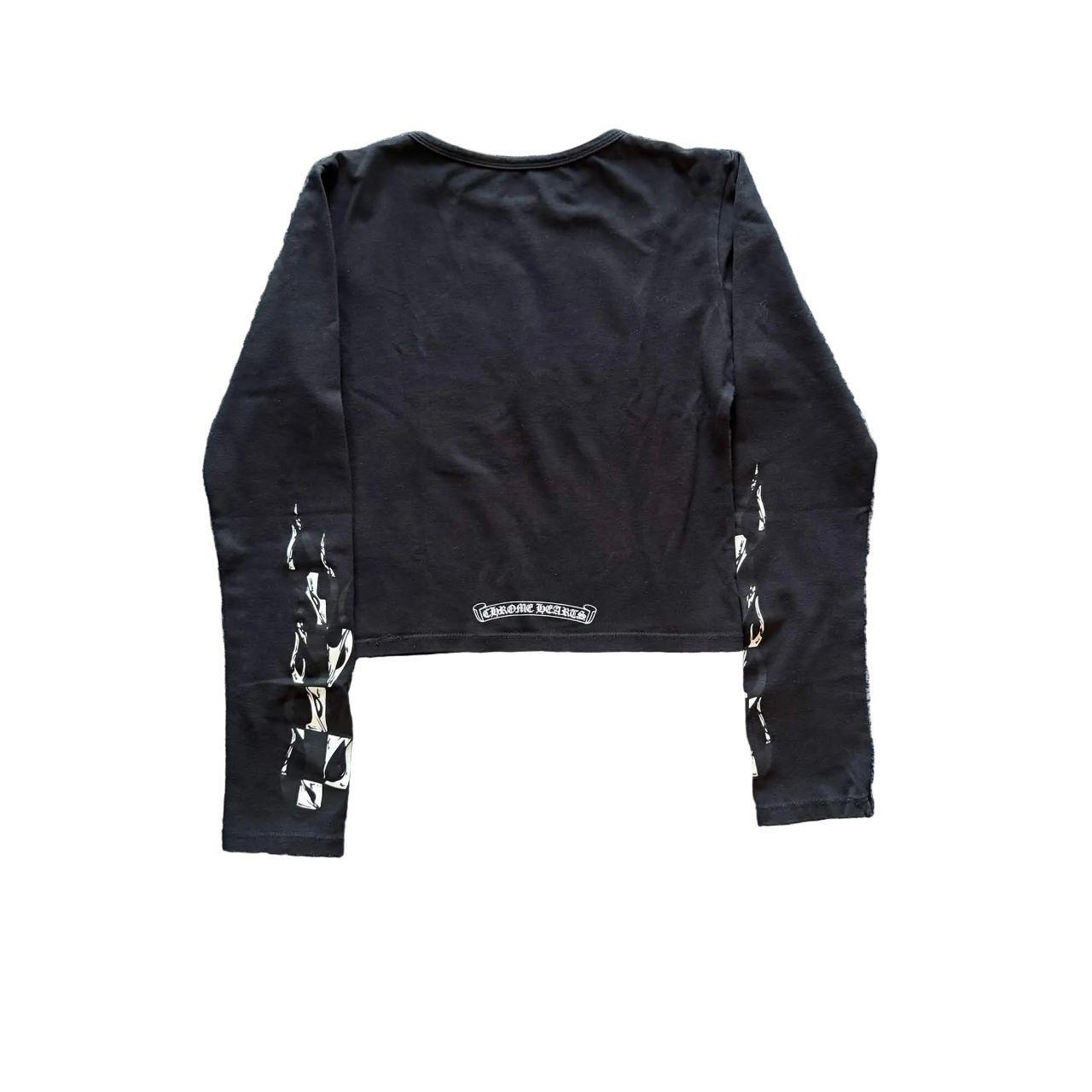 Chrome Hearts Matty Boy Flame Top Long Sleeve