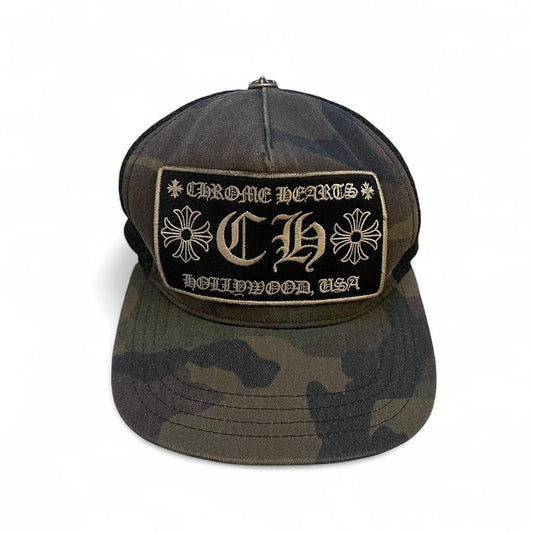 Chrome Hearts Vintage Camo Trucker Hat