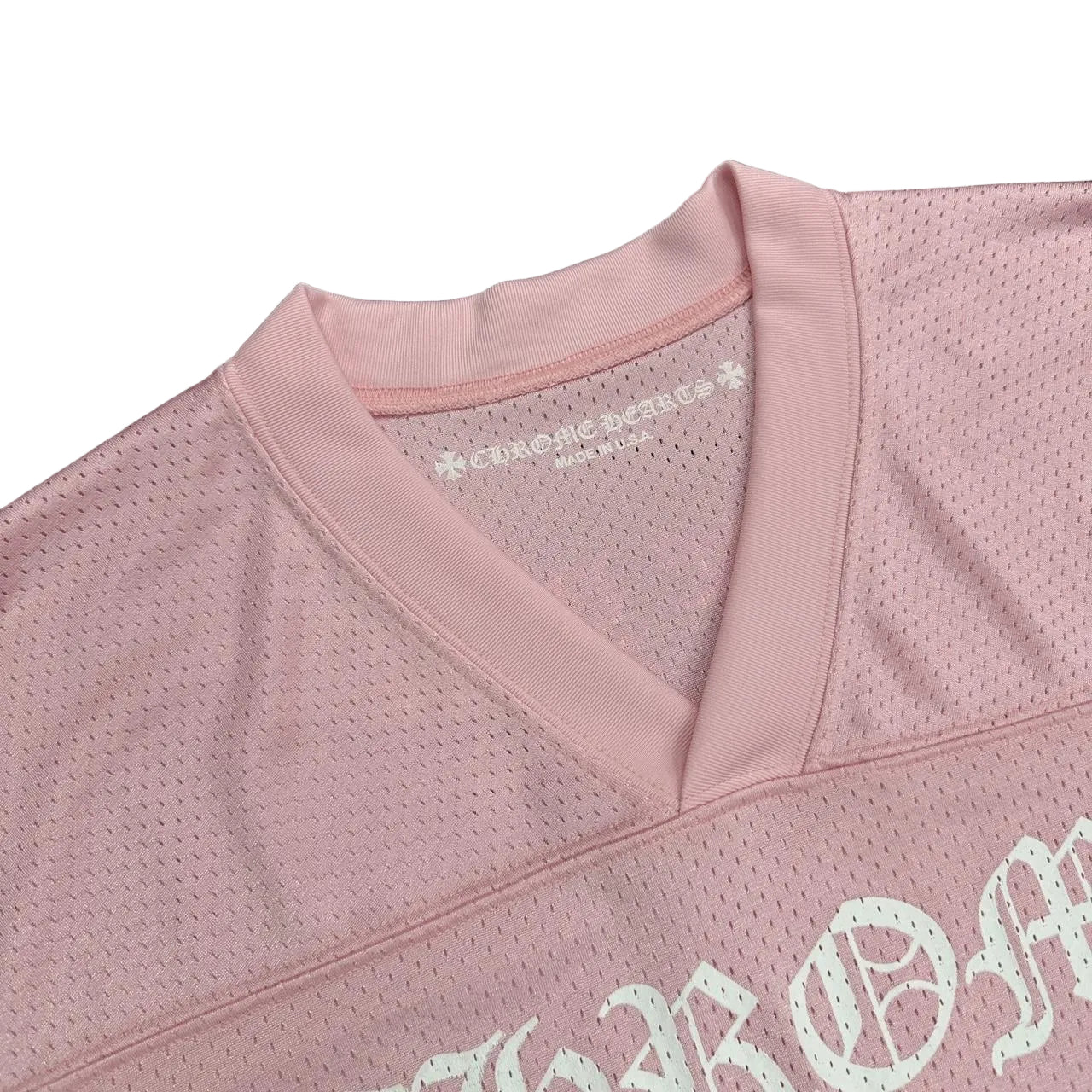 Chrome Hearts Mesh Warm Up Jersey Pink
