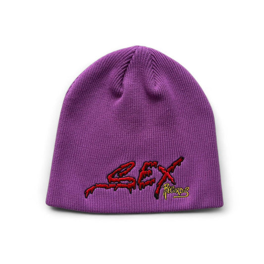 Matty Boy Sex Records Purple Beanie