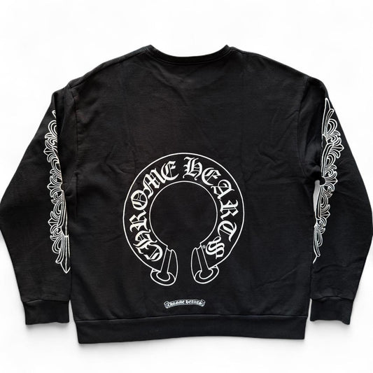 Chrome Hearts Horseshoe Logo Sweater Sweatshirt Jumper
