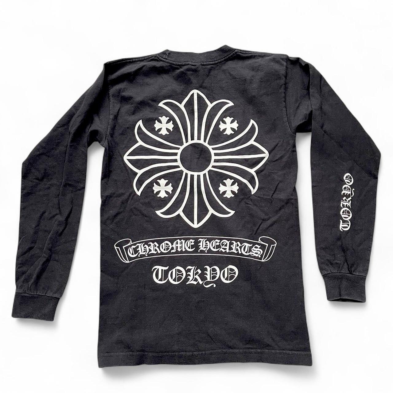 Chrome Hearts Tokyo Exclusive Cross Logo Long Sleeve T