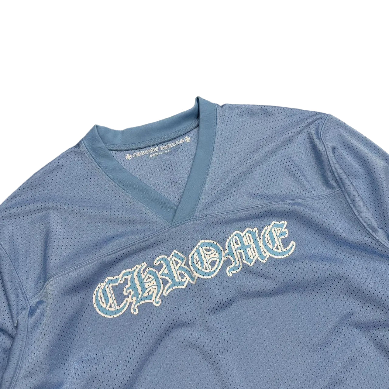 Chrome Hearts Mesh Warm Up Jersey Blue