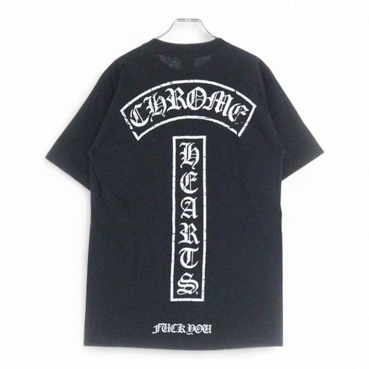 Chrome Hearts OLD T BAR Print Star Short Sleeve T-shirt