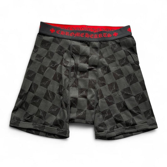 Chrome Hearts Underwear Classic Rib Boxer Brief 99 Eyes Matty Boy Black