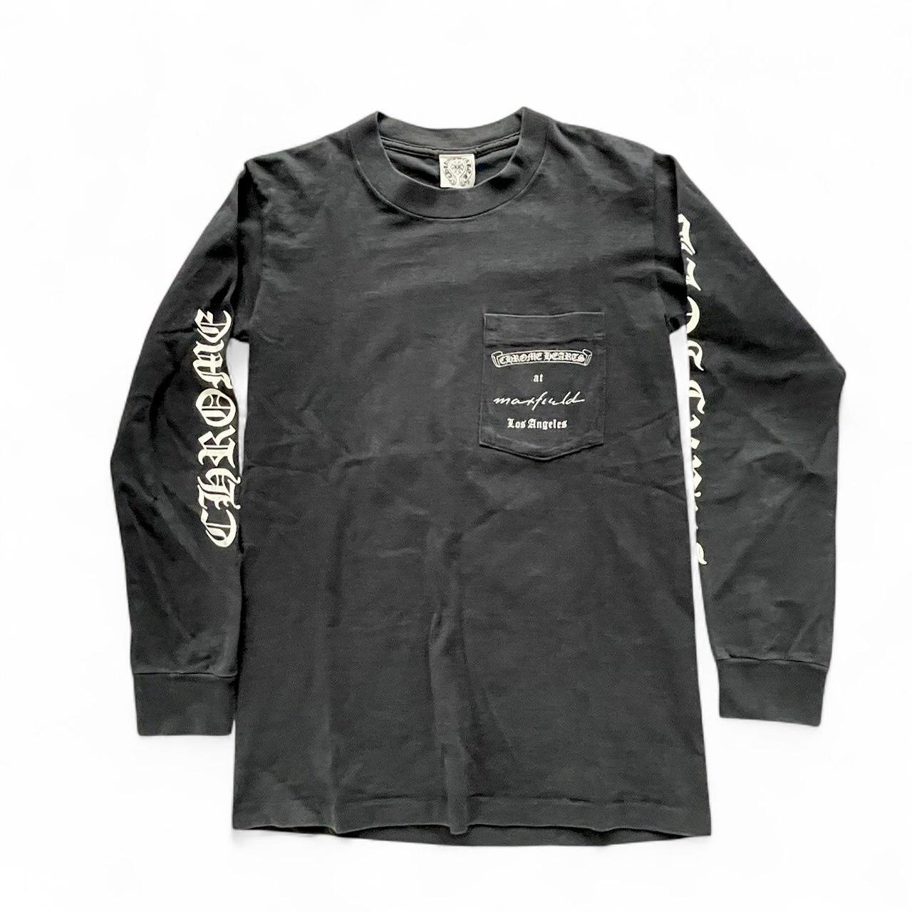 Chrome Hearts Maxfield Exclusive Dagger Logo Long Sleeve T