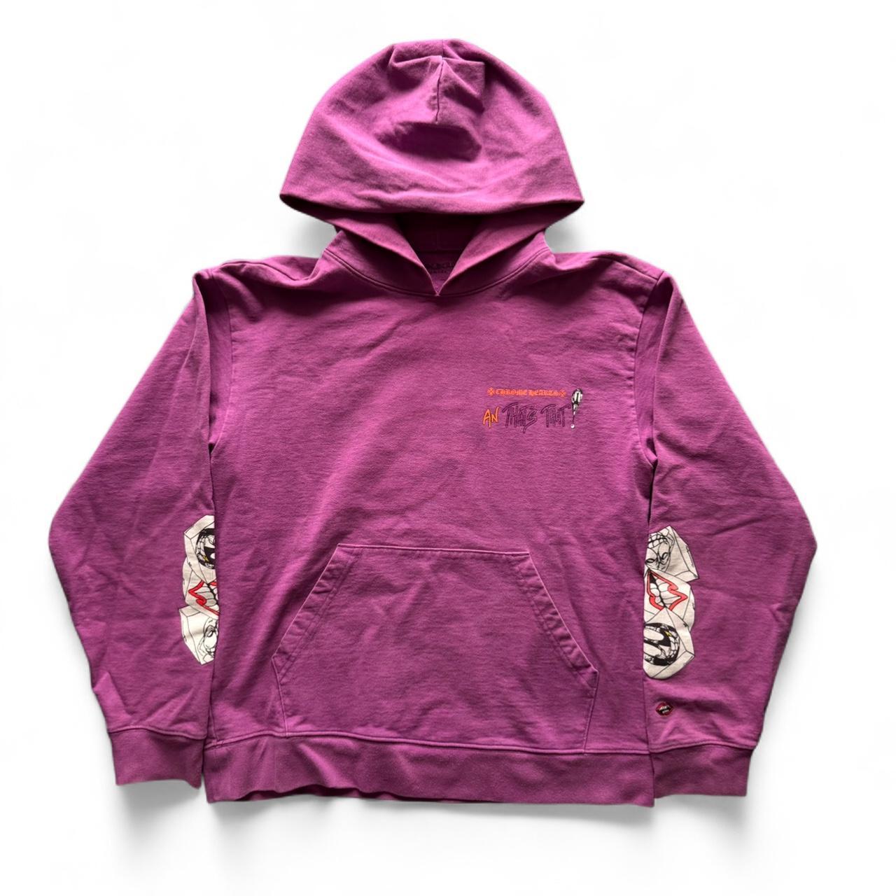 Chrome Hearts Matty Boy Purple More Not Less Hoodie