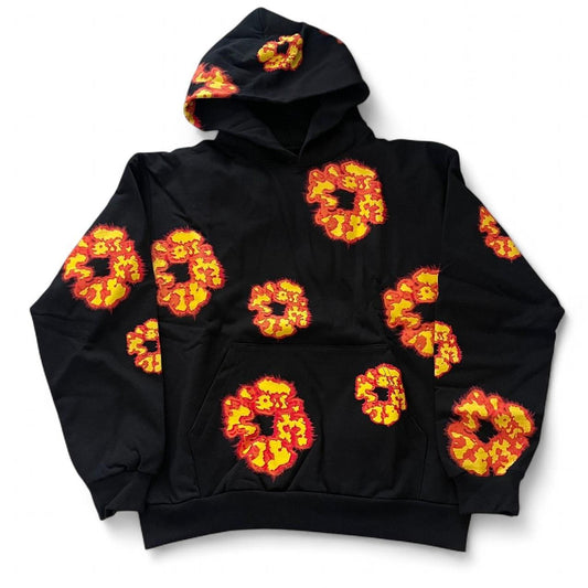 Offset Tears Wreath Hoodie